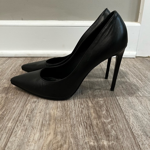 Saint Laurent Black Pump Size 8.5 - Picture 5 of 16